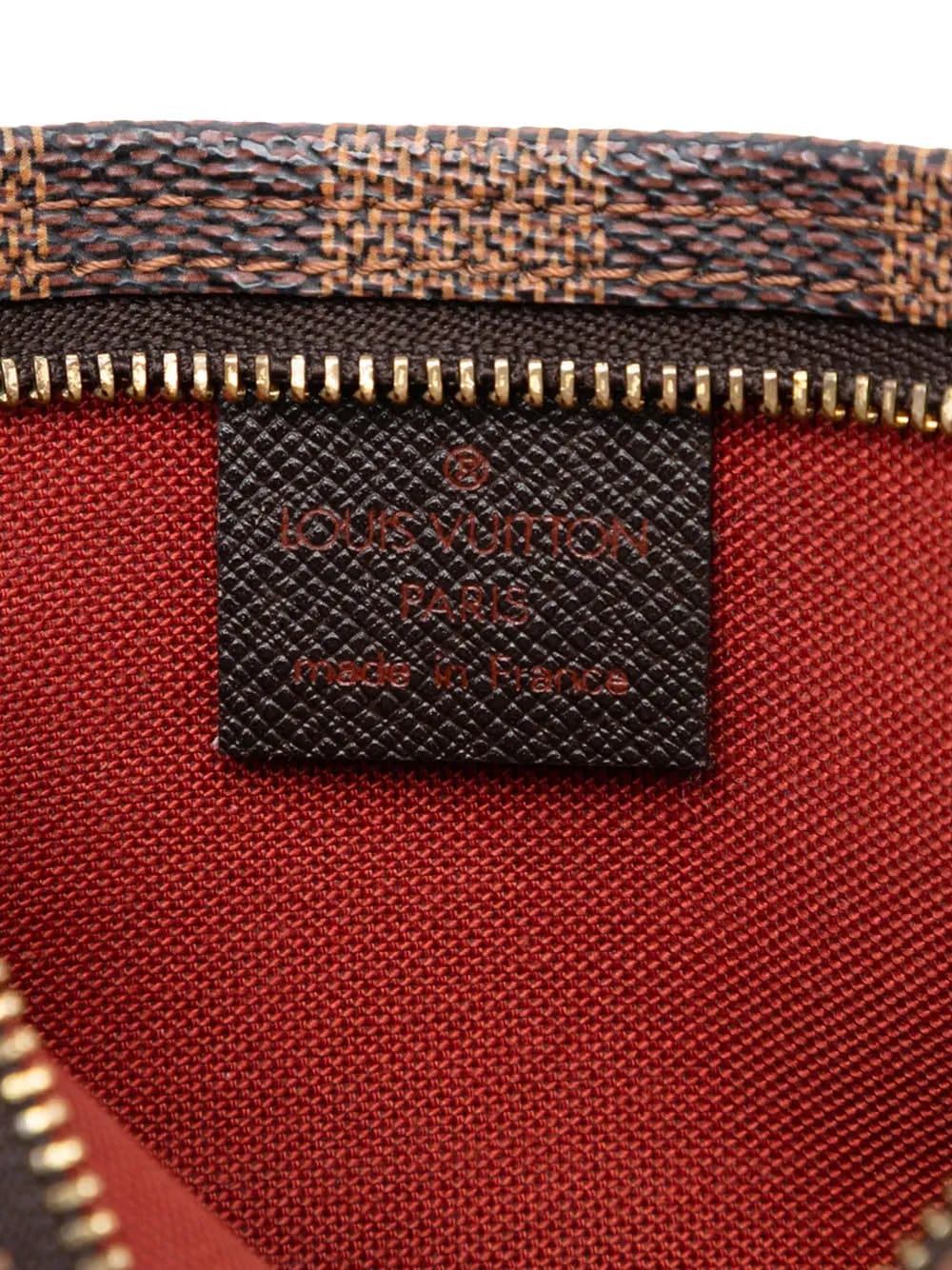 1999 Damier Ebene Trousse Pochette handbag