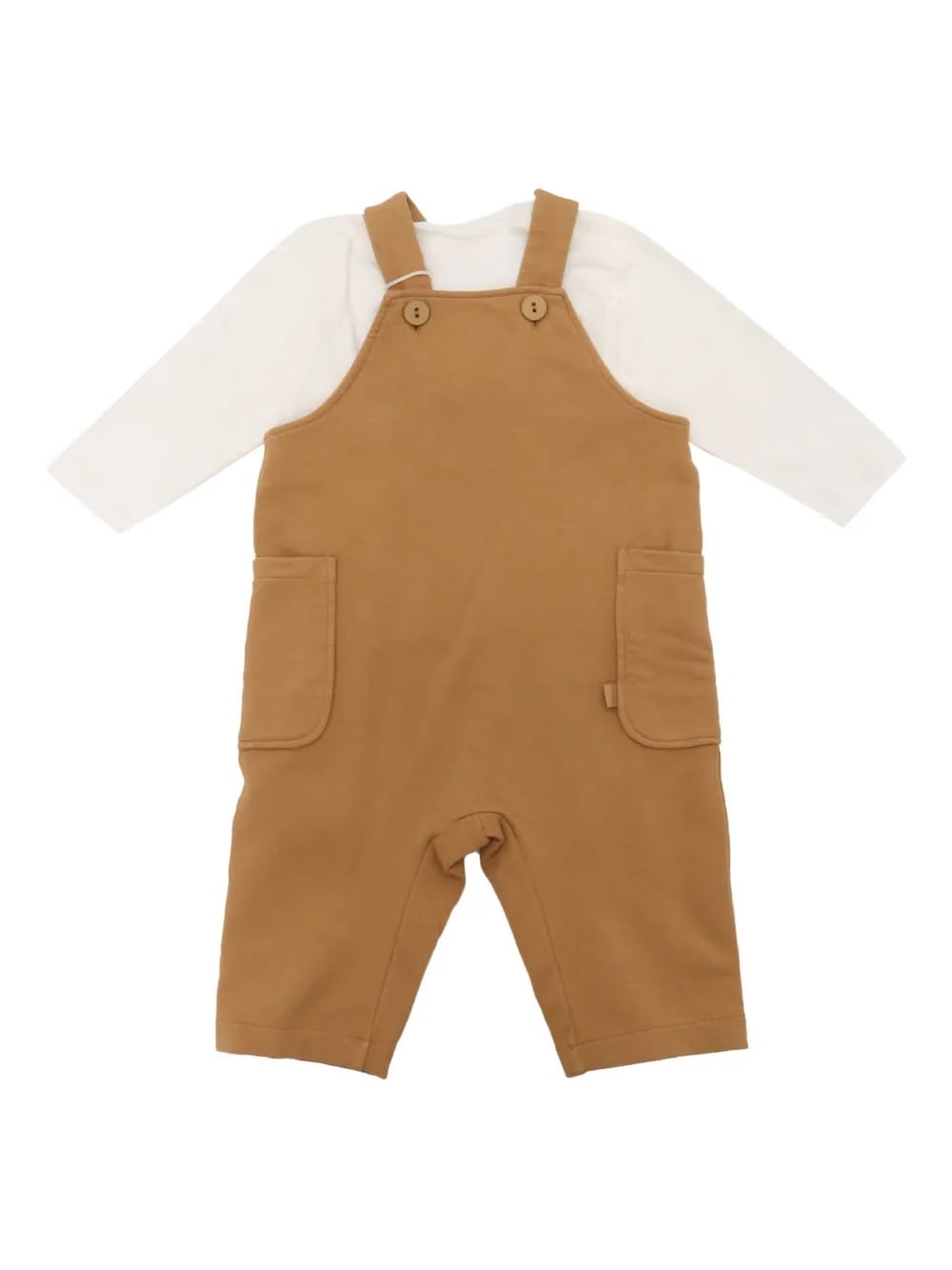 jersey dungarees set (two pieces)