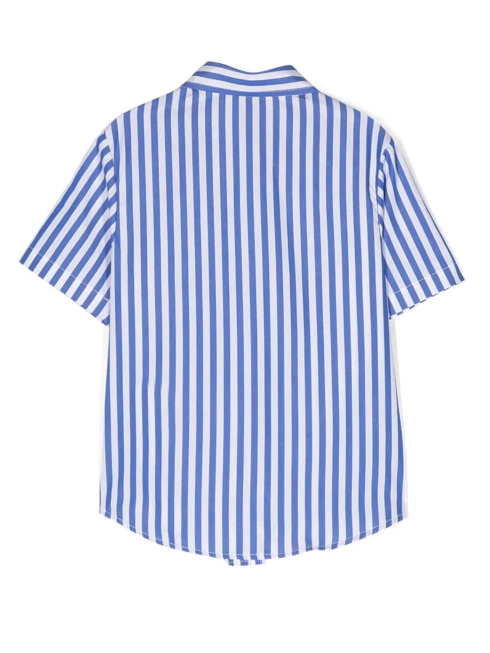 stripe-print short-sleeve shirt