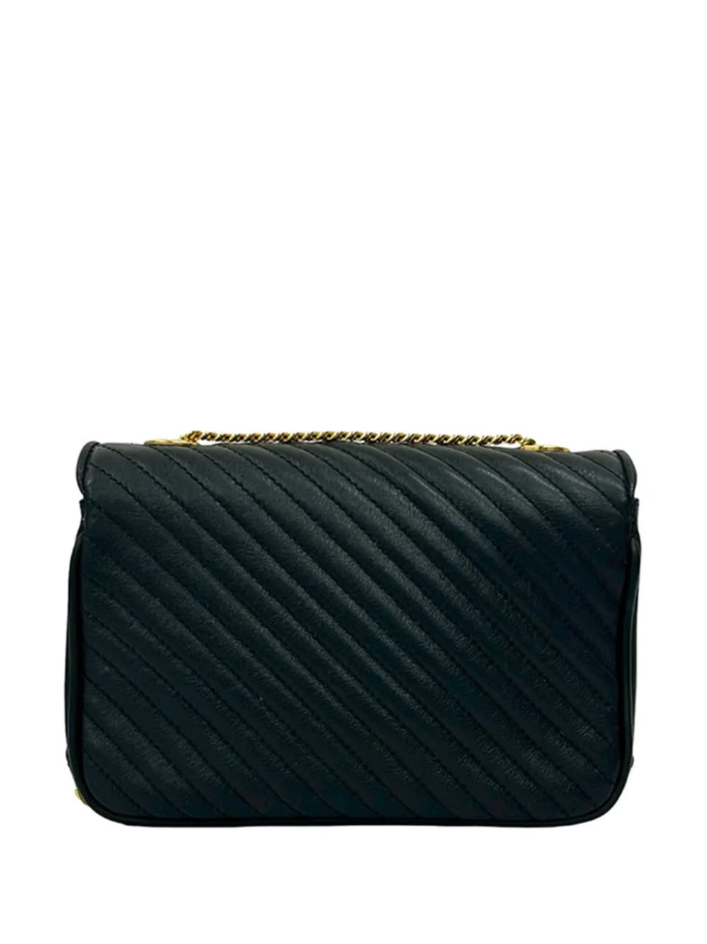 2008 Quilted Leather Chain Flap crossbody bag