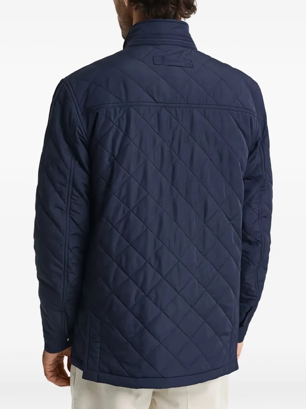 quilted windcheater jacket