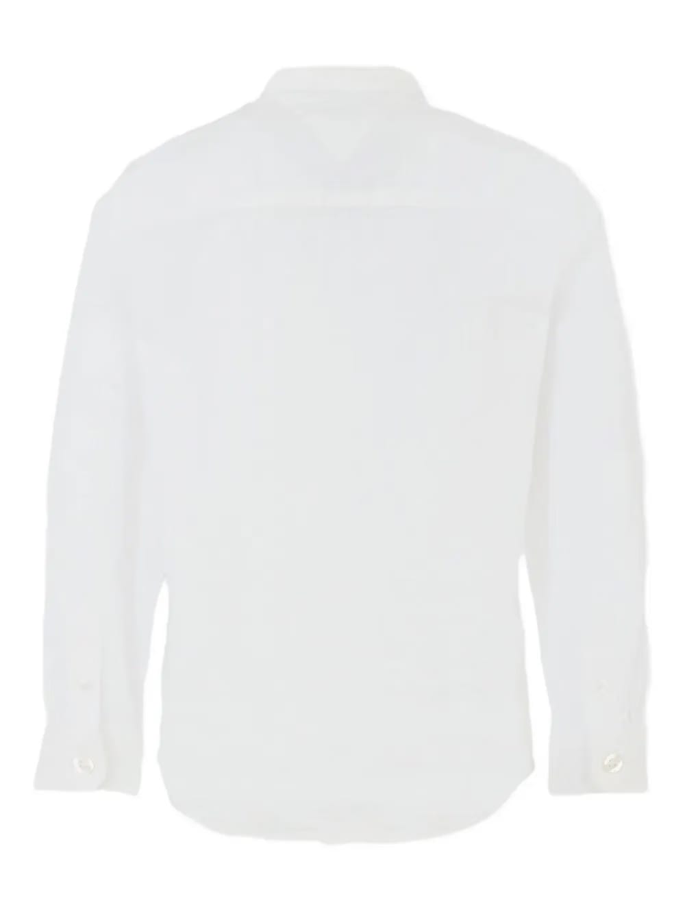 mandarin-collar long-sleeve shirt