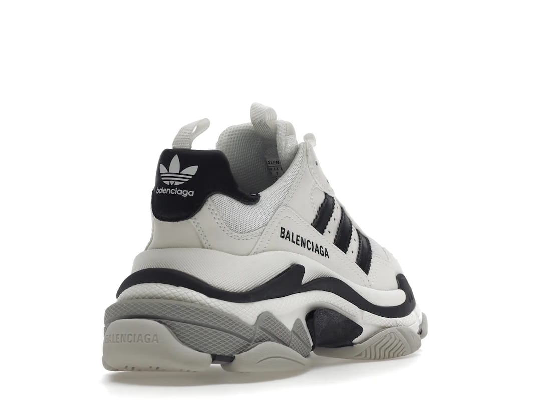 Balenciaga x adidas Triple S White Black (Women's)