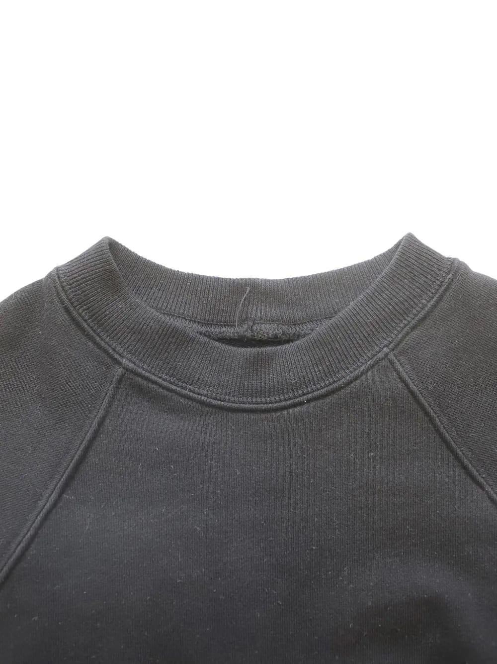 gathered-sleeves sweatshirt