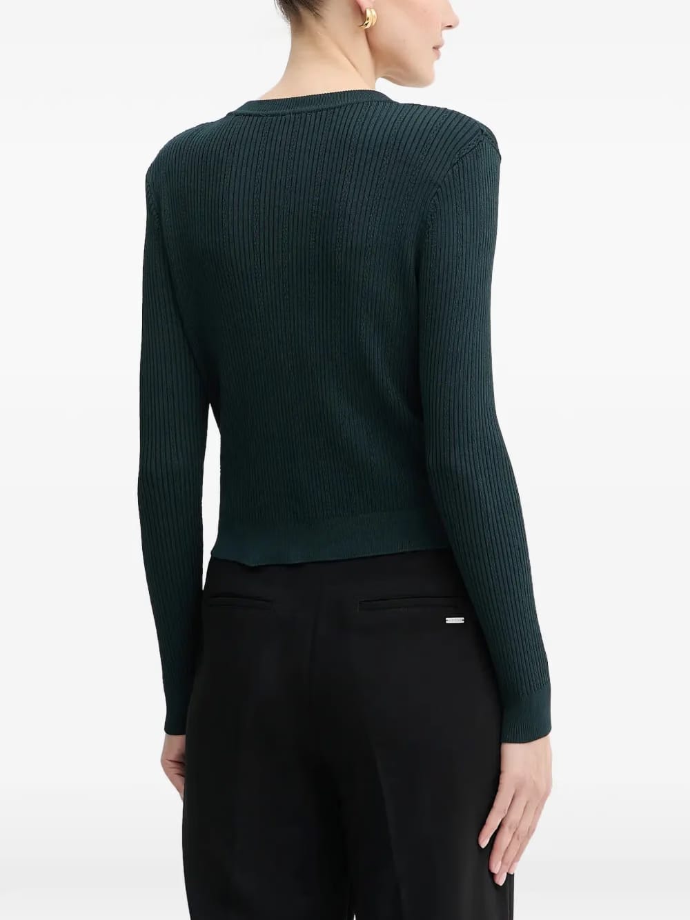 button pocket knitwear