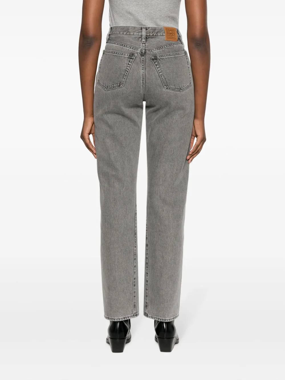 Twisted Seam straight-leg jeans
