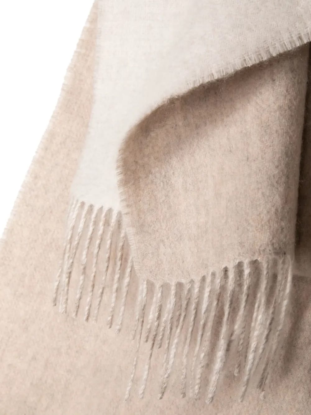 doubleface woven scarf