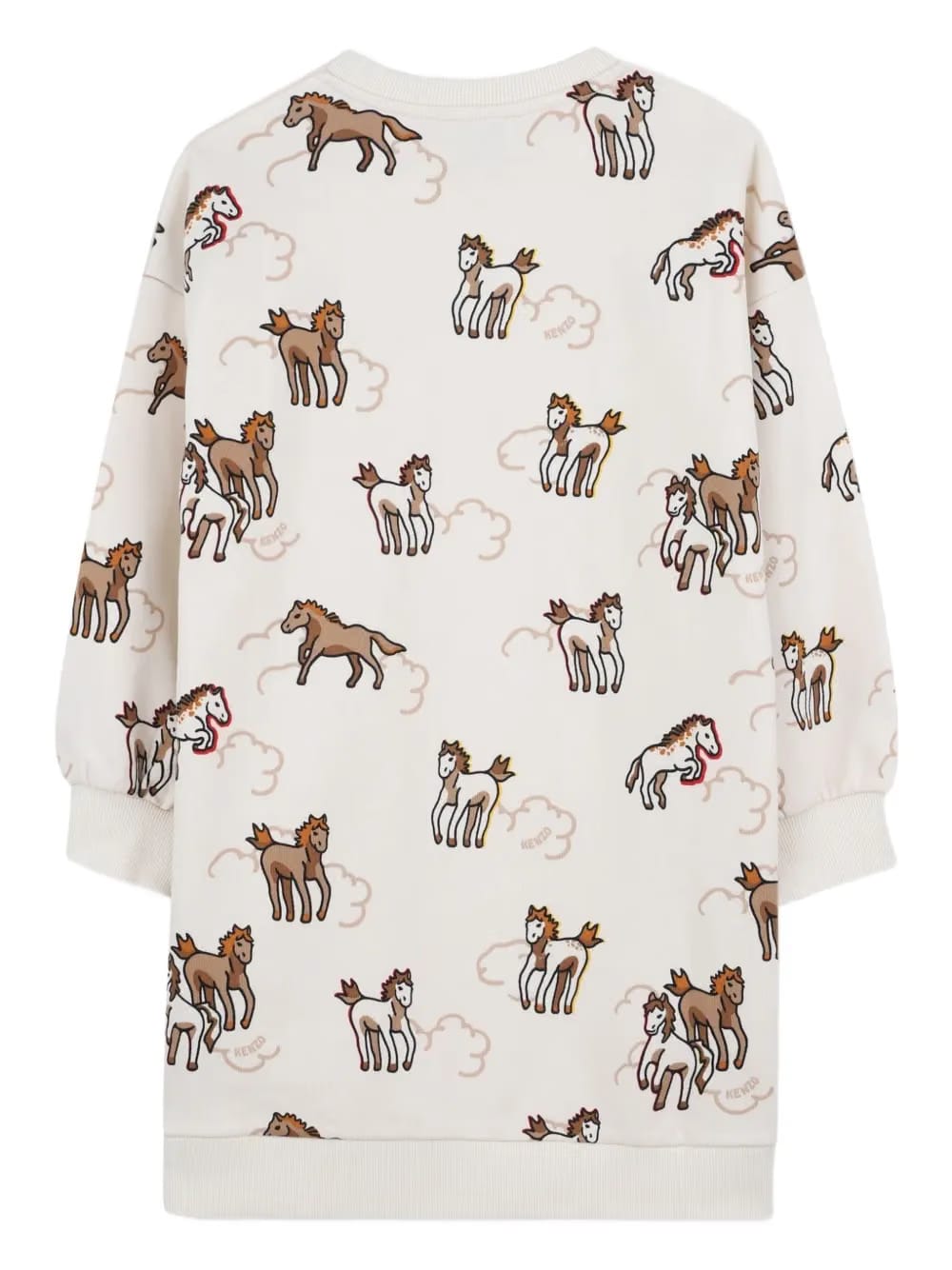 Lunar New Year horse print dress