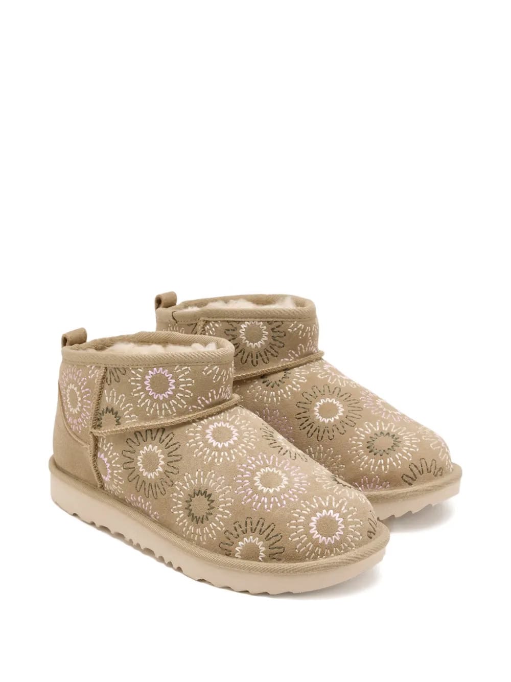 Classic Ultra Mini Sun Stitch boots