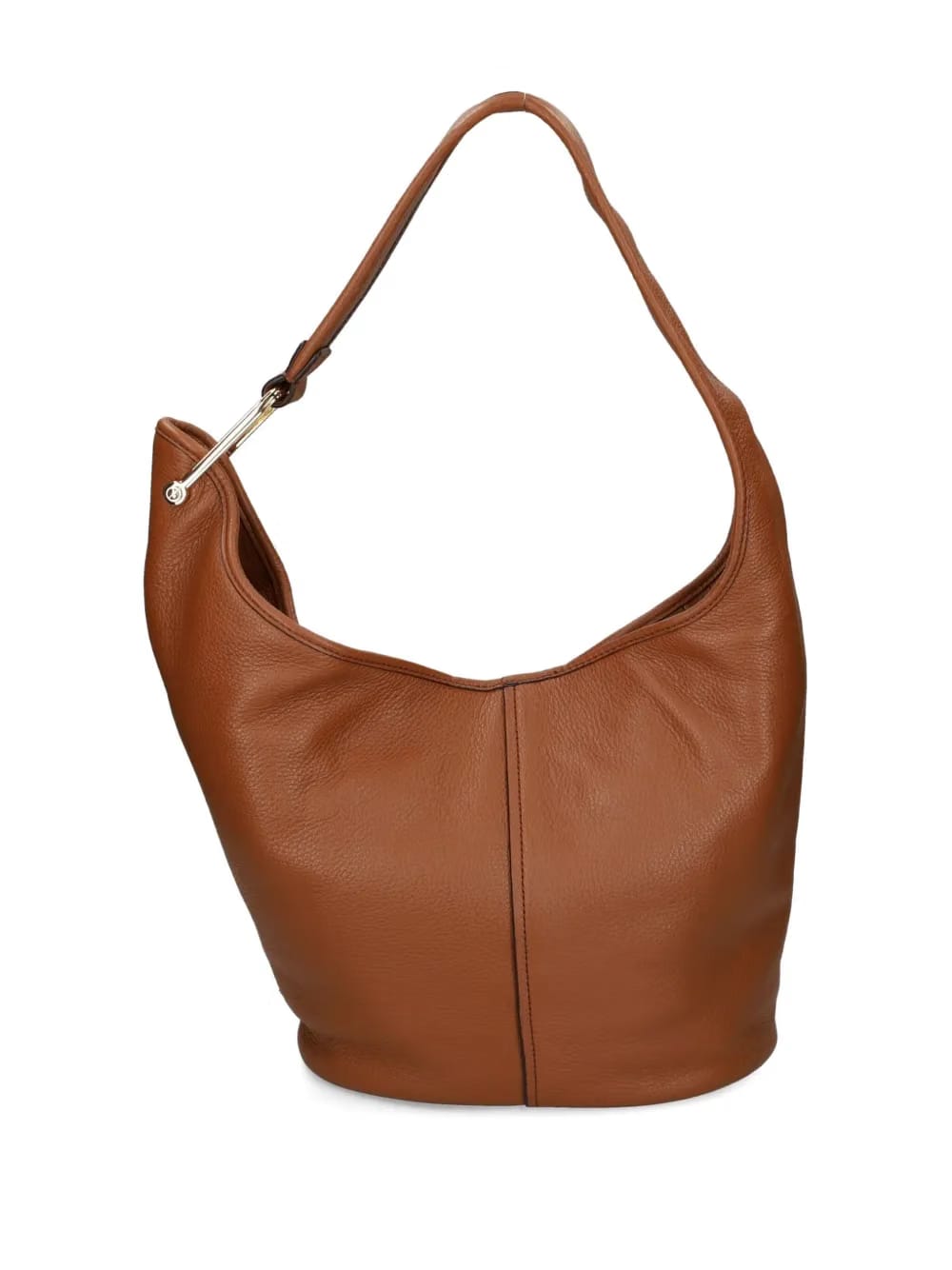 leather single-handle bag