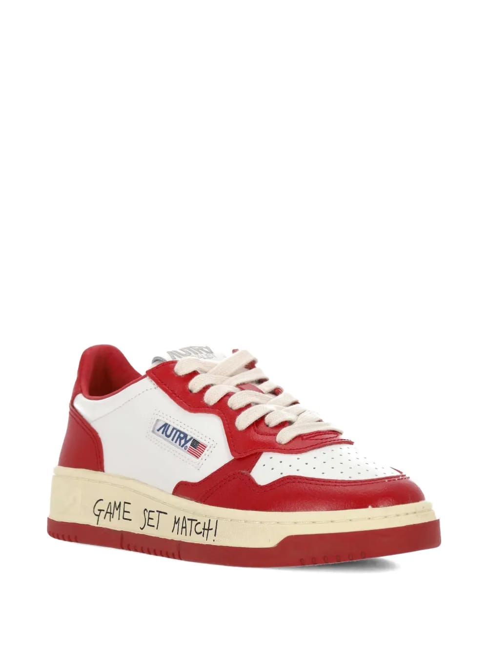 Medalist perforated panel sneakers