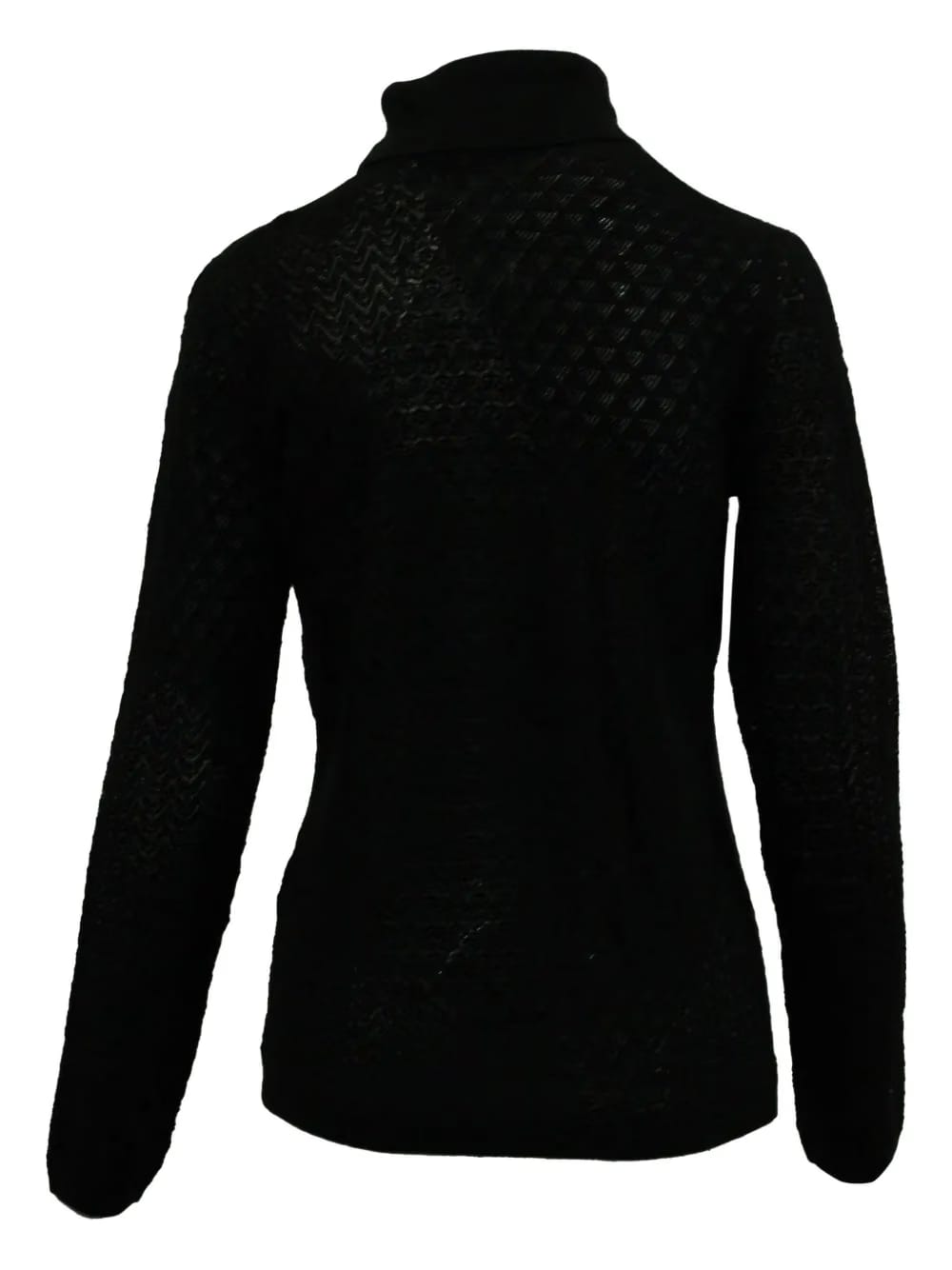 turtleneck knit sweater