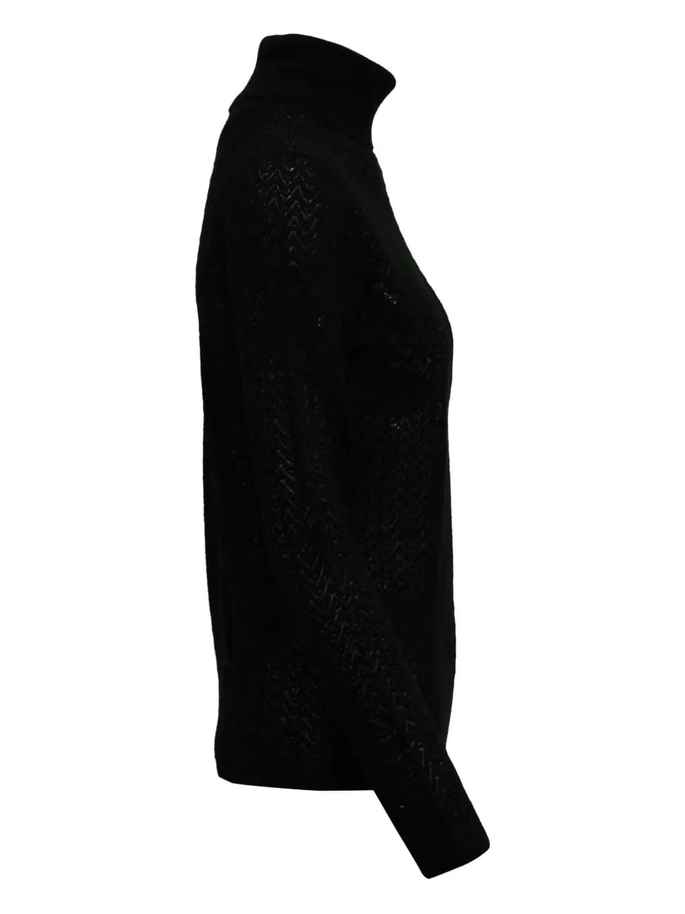 turtleneck knit sweater