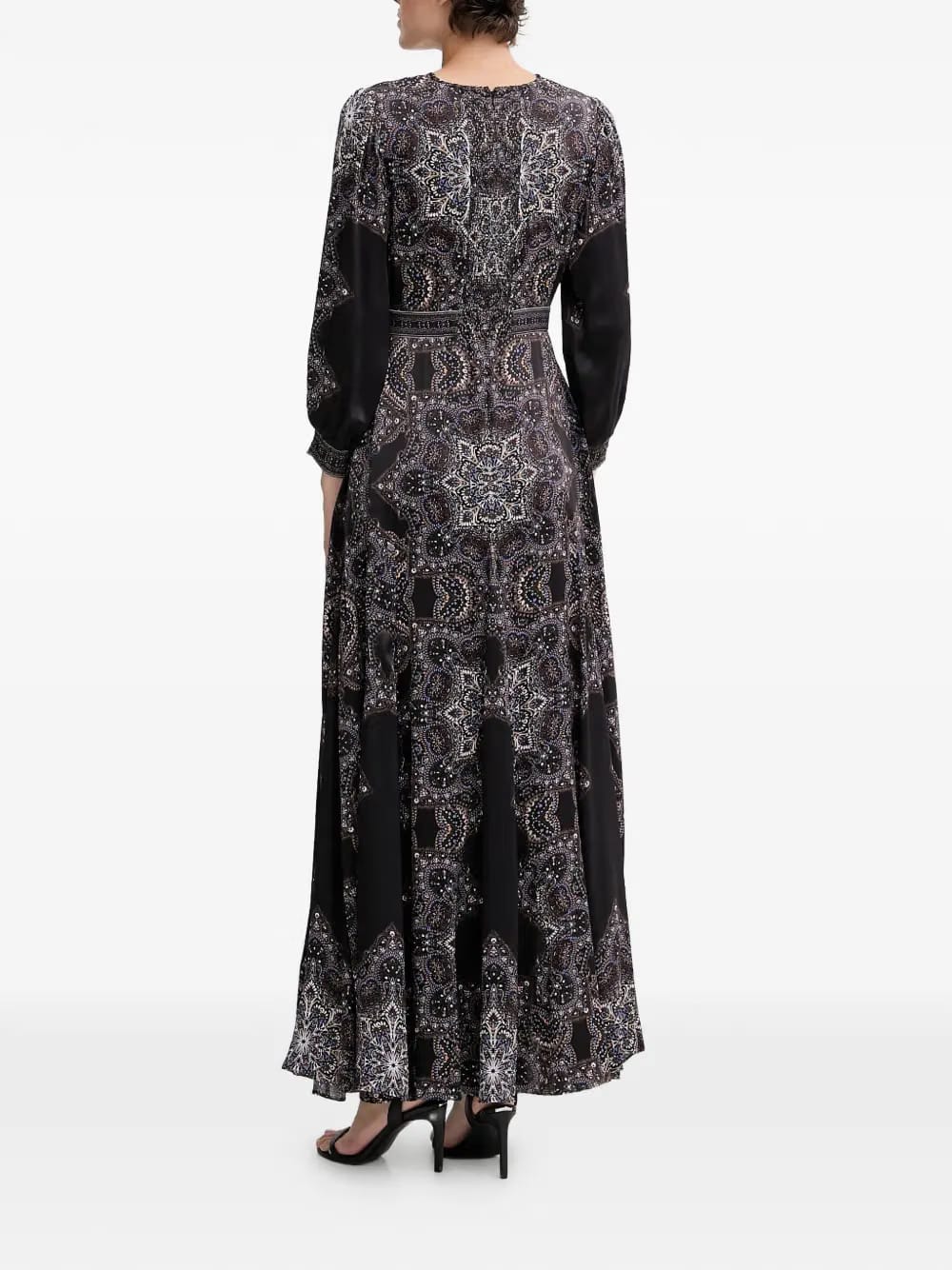 Belen V-neck maxi dress