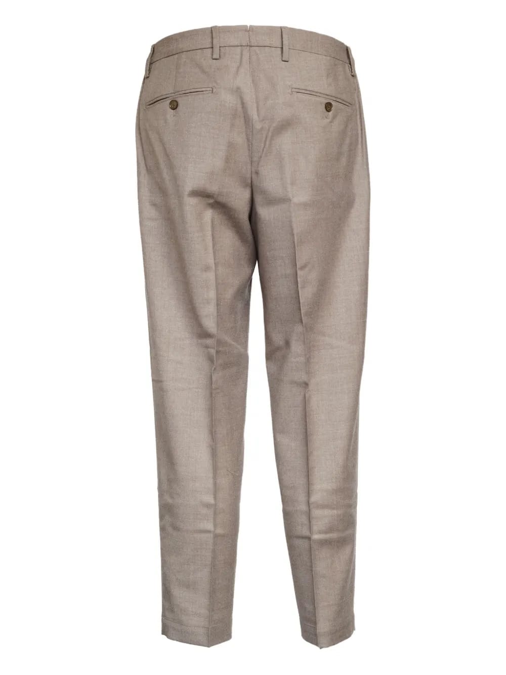 Portobello pleated-front trousers
