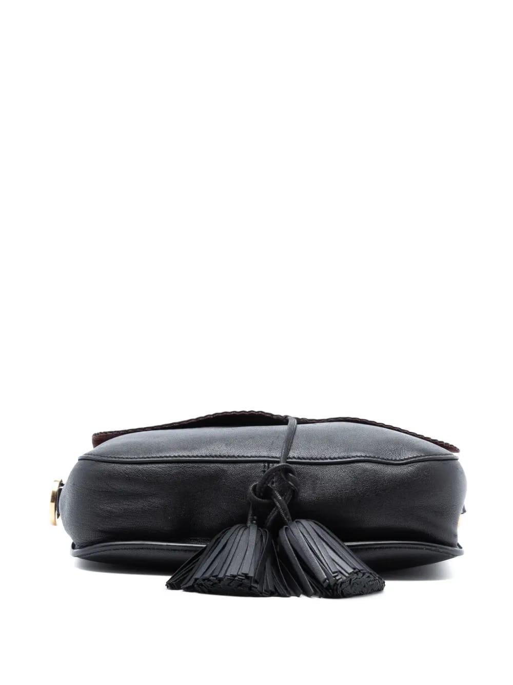 1990-2000 Leather Anagram Tassel crossbody bag