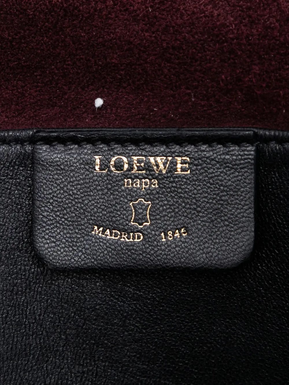 1990-2000 Leather Anagram Tassel crossbody bag