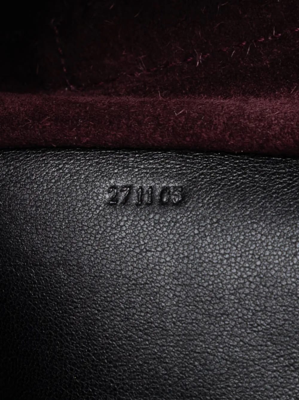 1990-2000 Leather Anagram Tassel crossbody bag