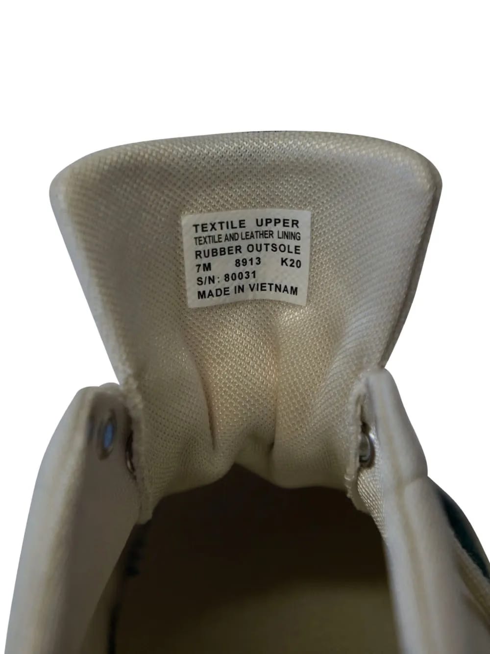 classic court canvas trainers