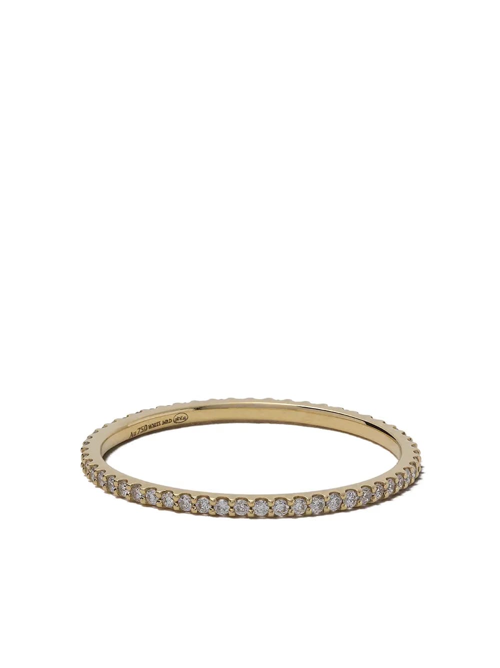 18kt gold diamond Solange ring