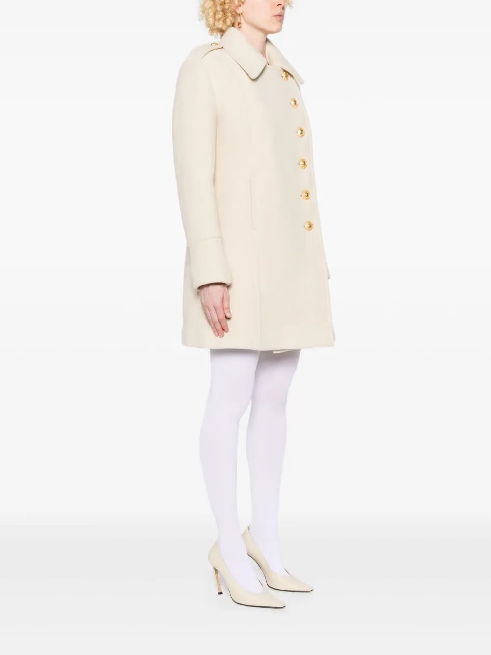 brushed peacoat