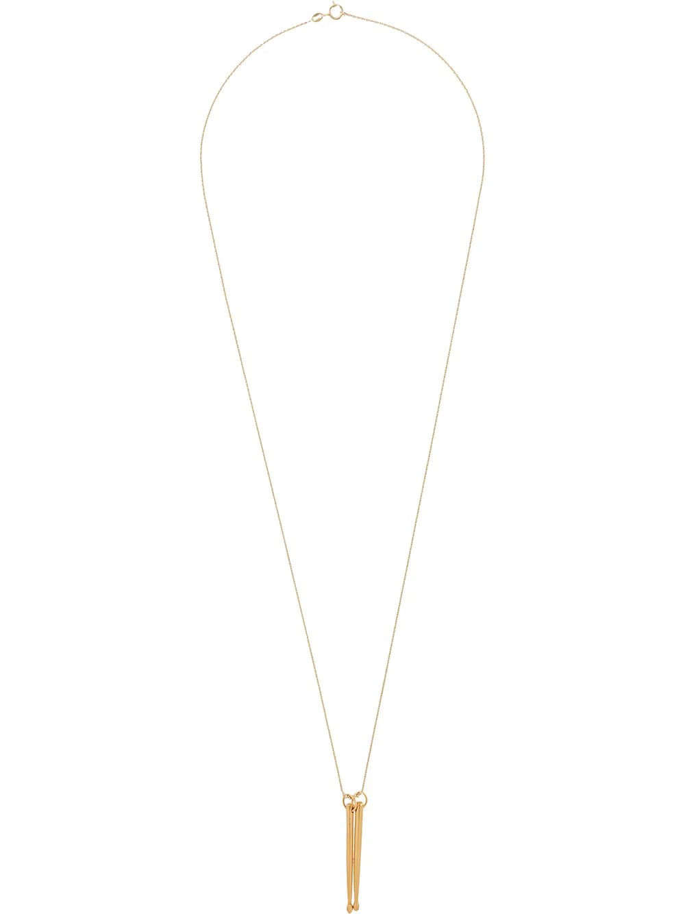 Brad drumsticks necklace