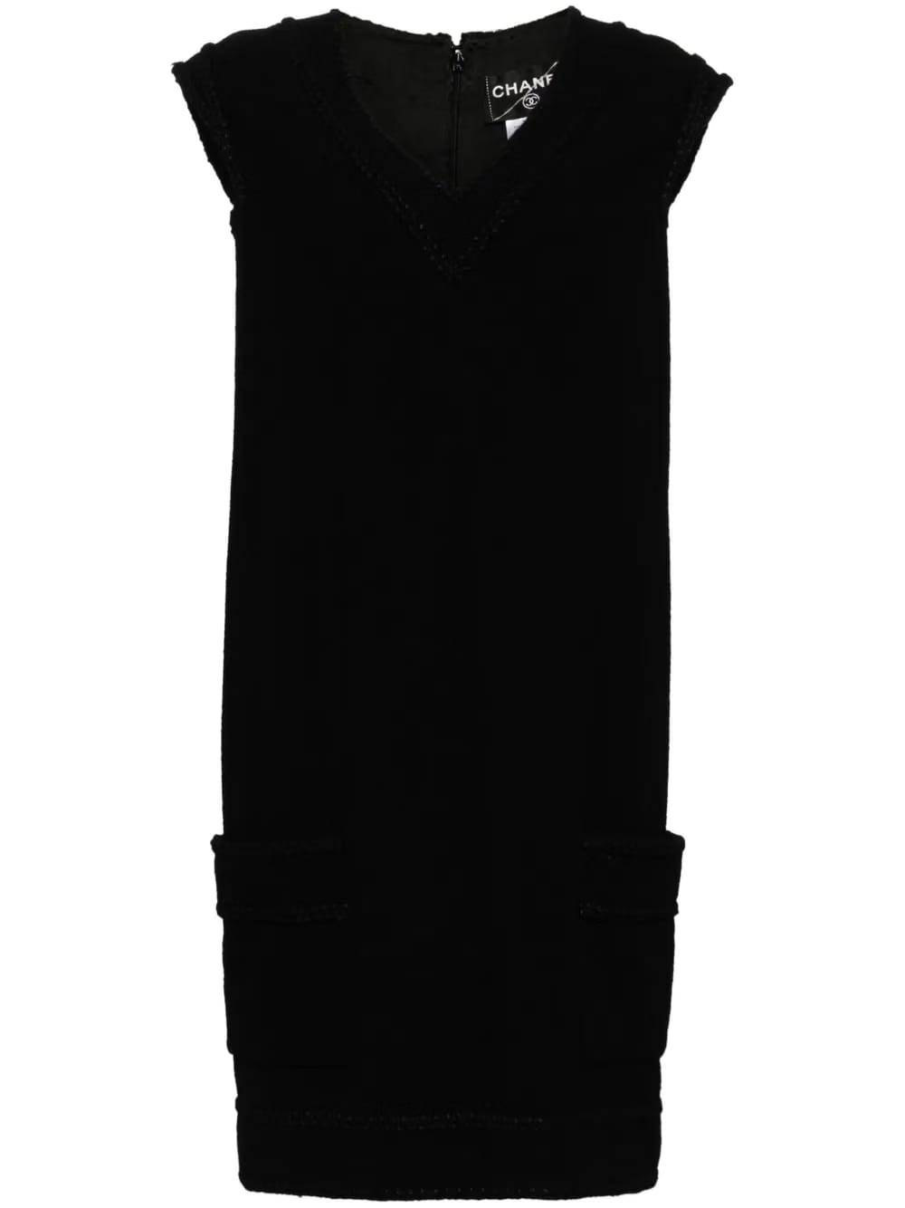 2008 silk-blend sleeveless dress