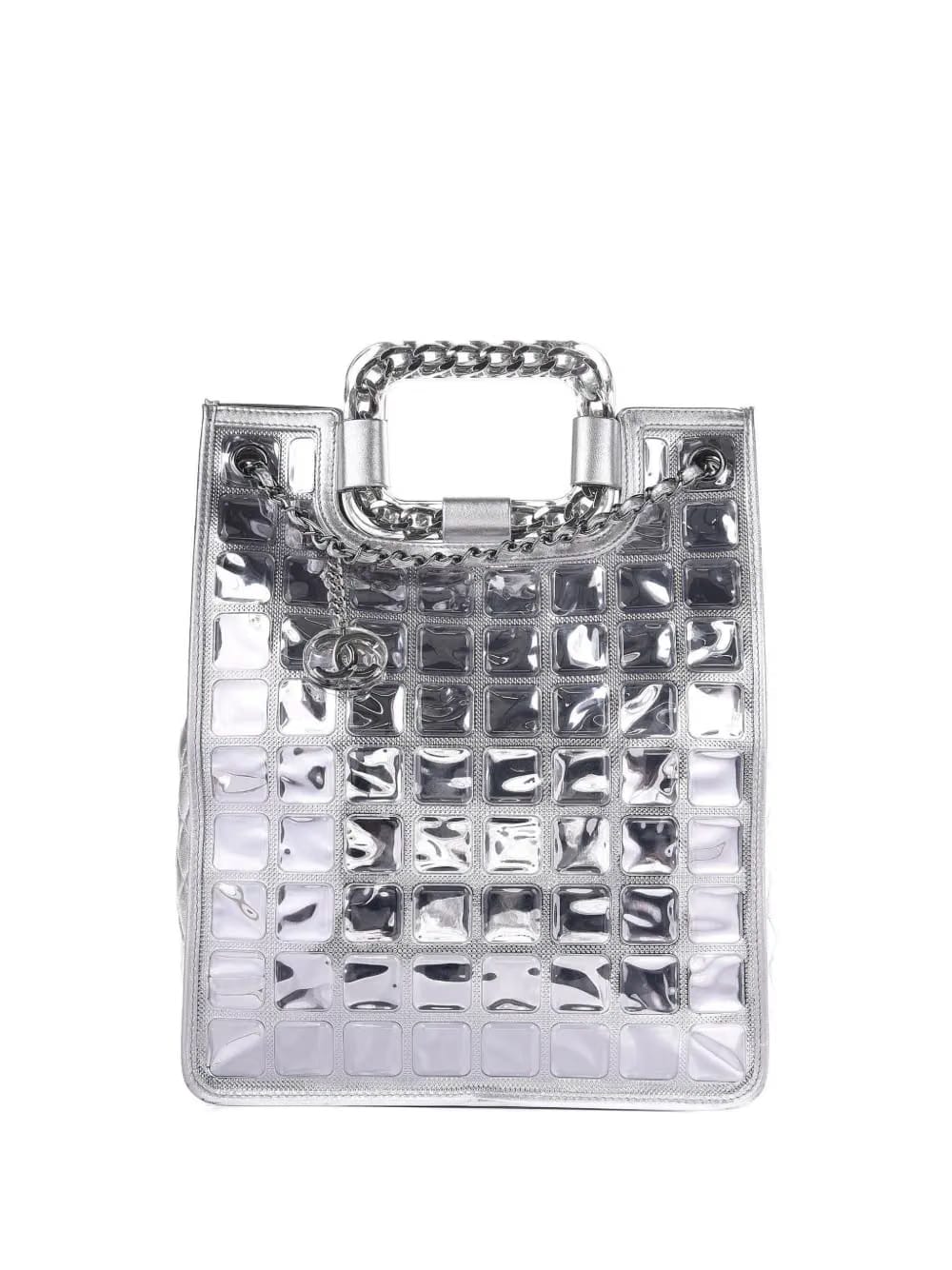 large Vinyl Ice Cube tote bag