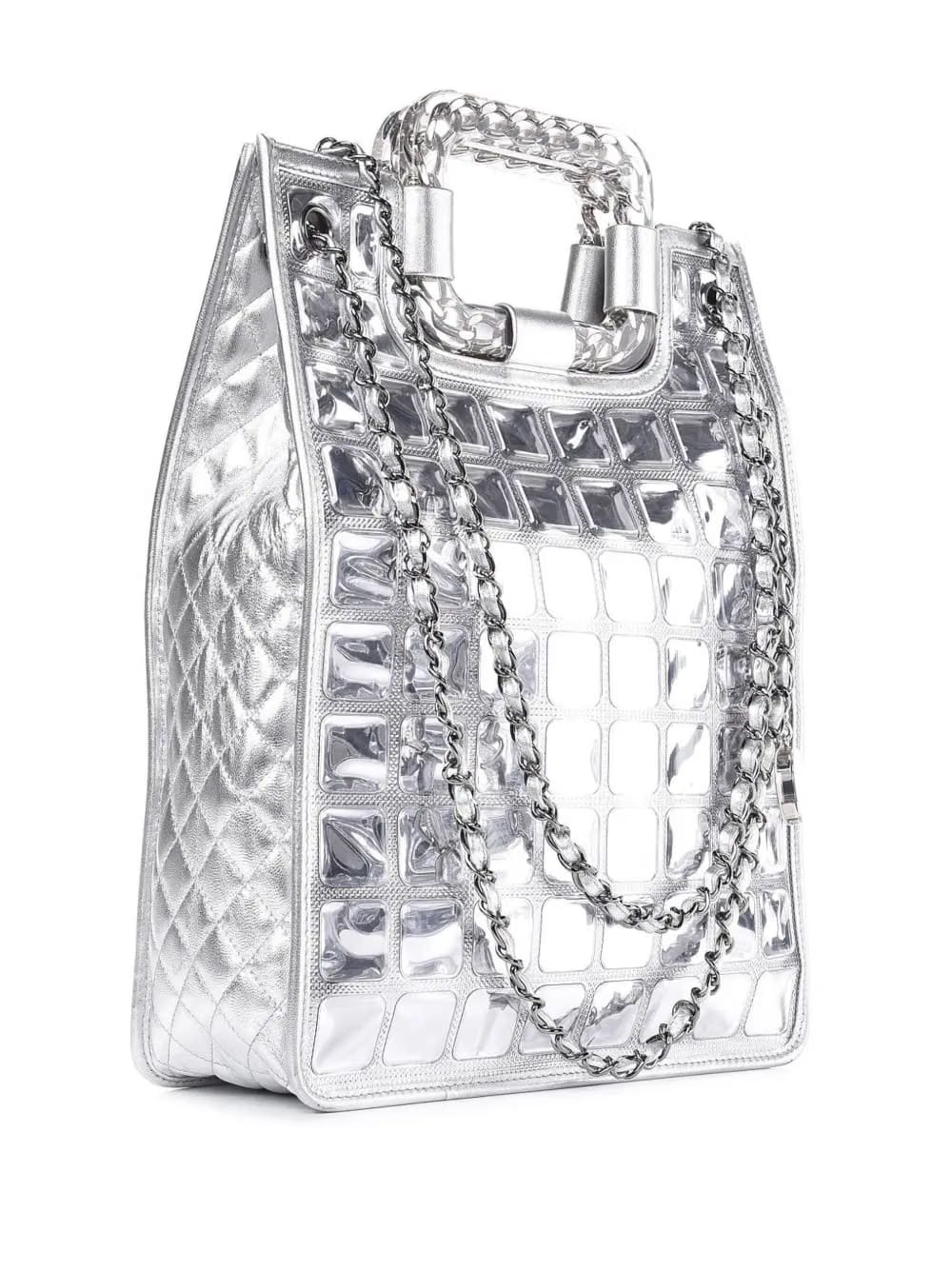 large Vinyl Ice Cube tote bag