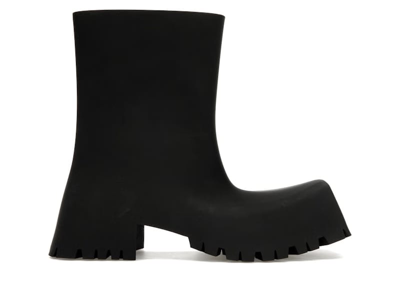 Balenciaga Trooper Rubber Boot Black (Women's)