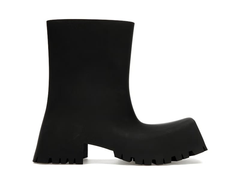 Balenciaga Trooper Rubber Boot Black (Women's)