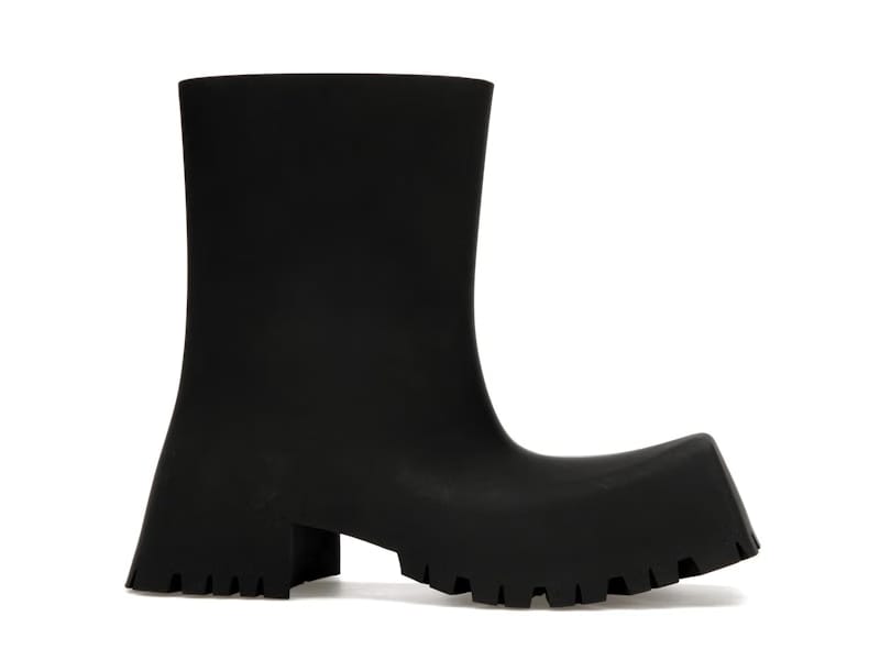 Balenciaga Trooper Rubber Boot Black (Women's)