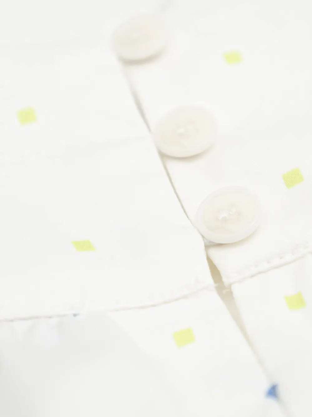 monogram-pattern short-sleeve dress