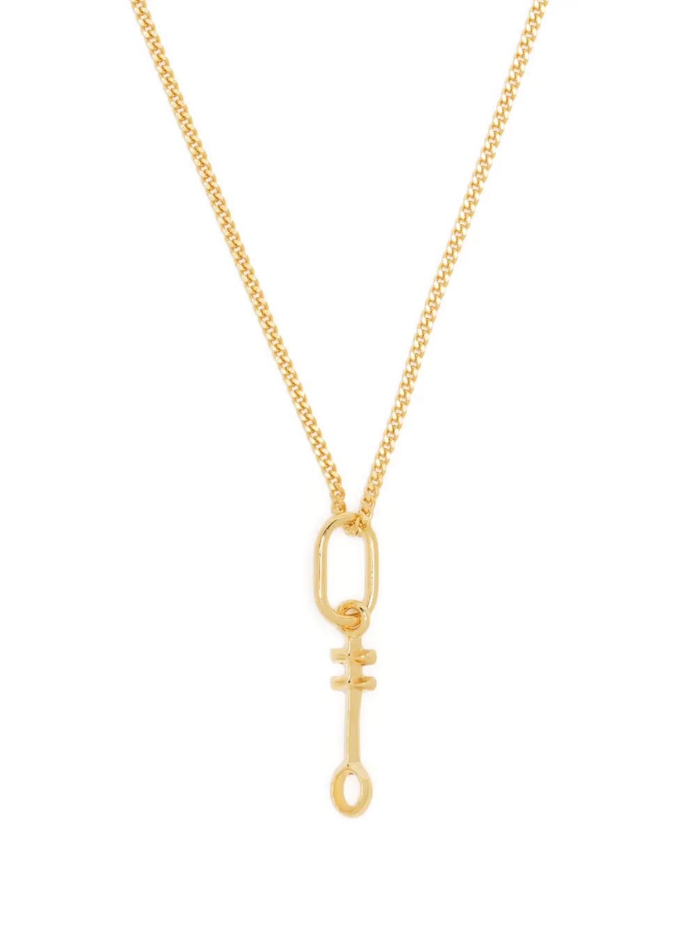 Nefer charm-detail necklace