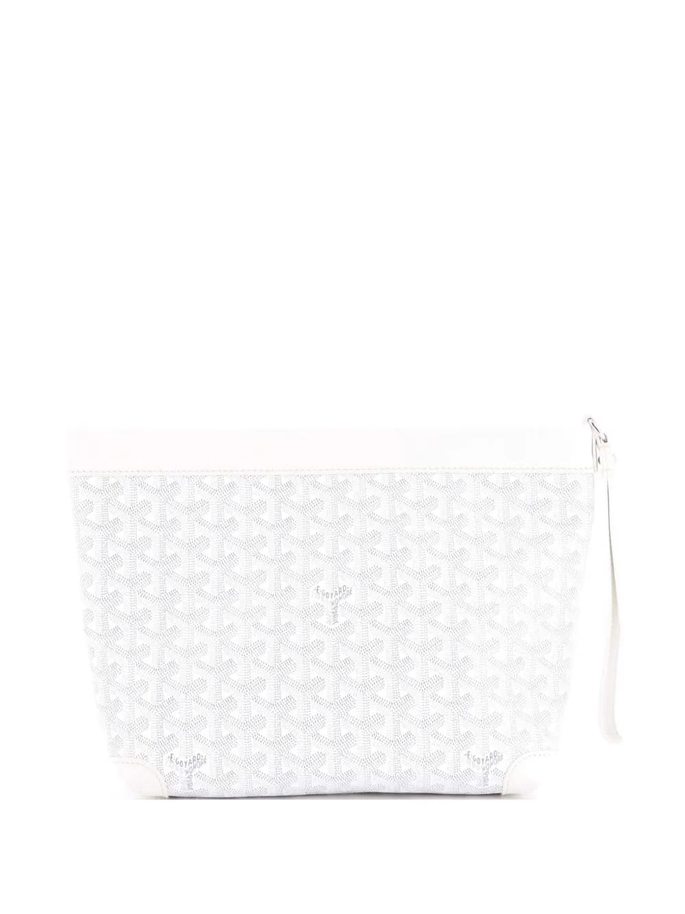 Goyardine Conti Pouch Coated Canvas clutch bag