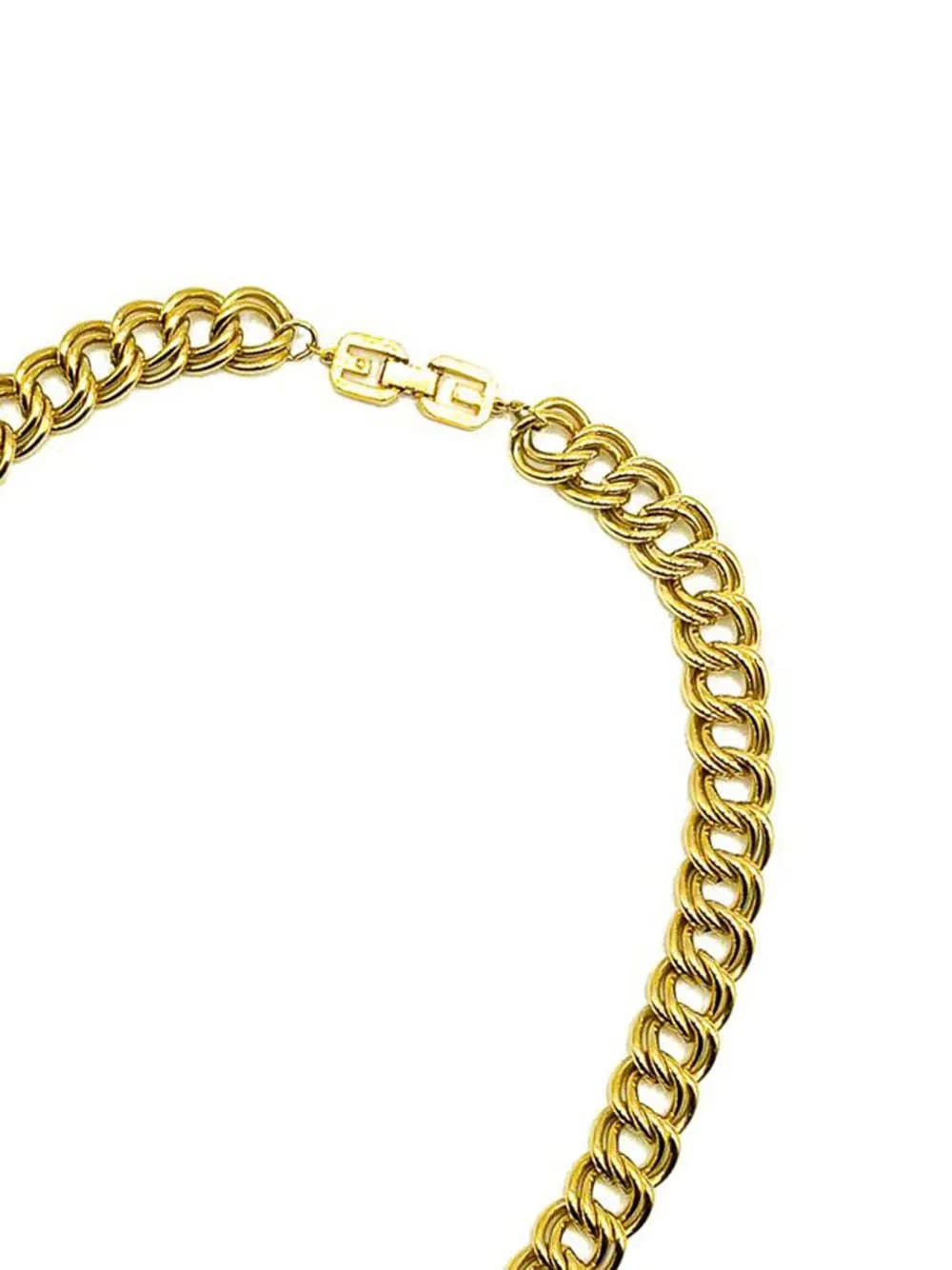 Vintage Givenchy Long Chunky Double Curb Chain 1980s