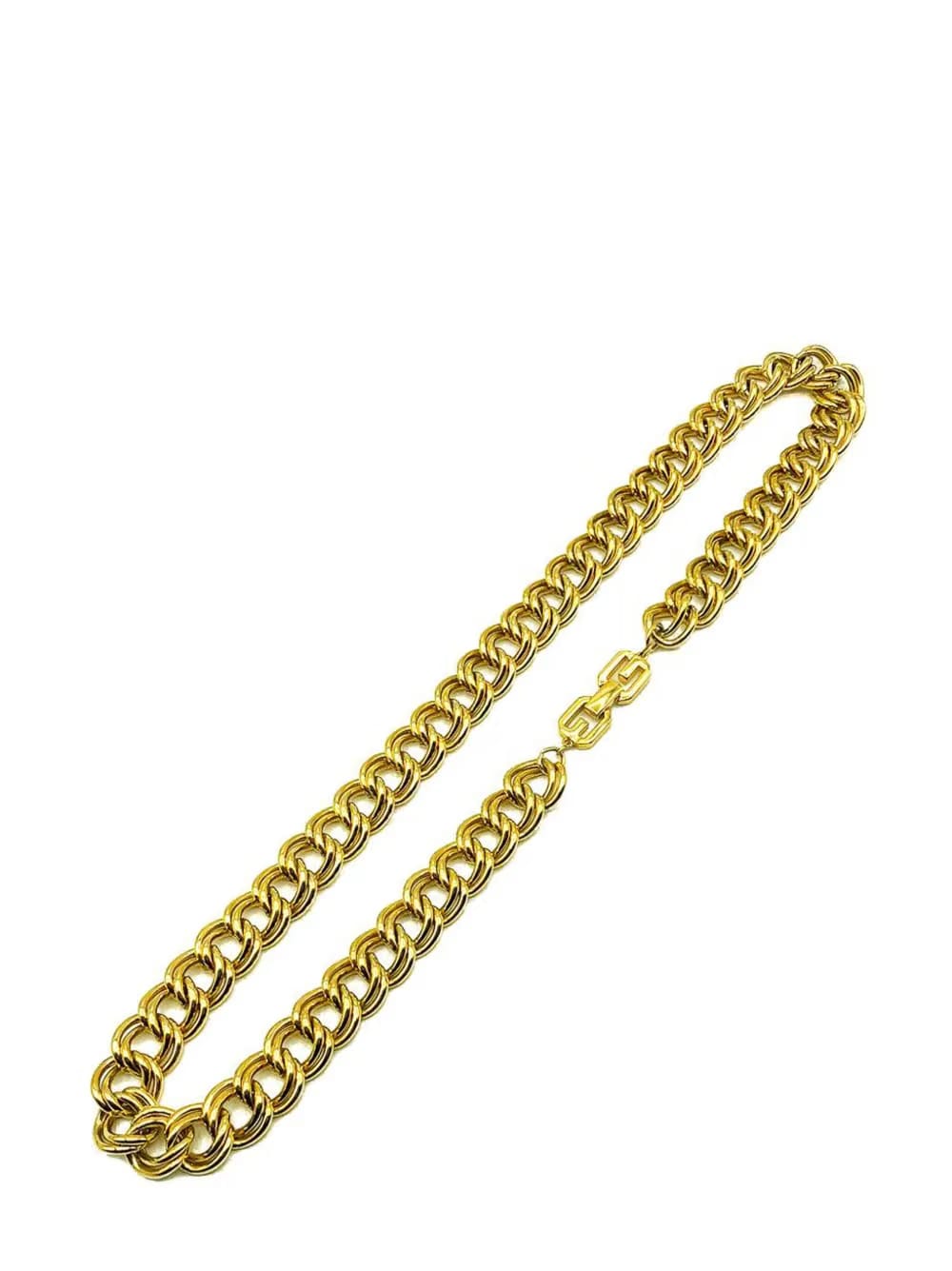 Vintage Givenchy Long Chunky Double Curb Chain 1980s