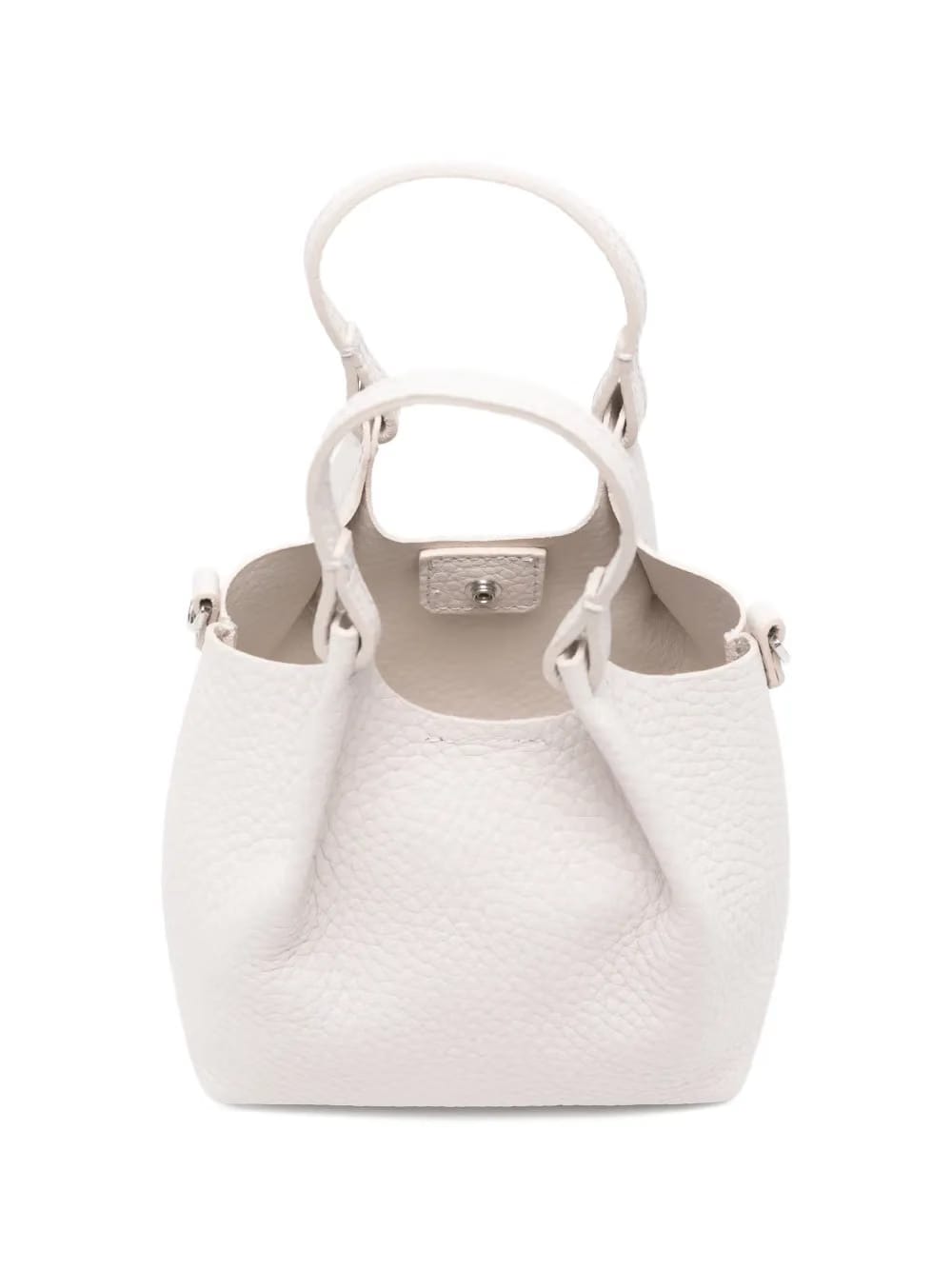 Dua gathered-handle tote bag