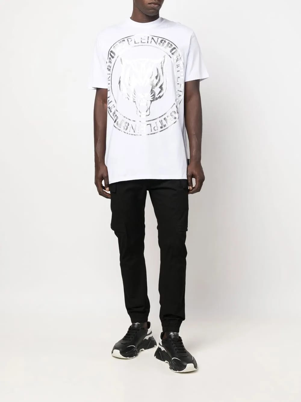 tiger-head logo-print T-Shirt