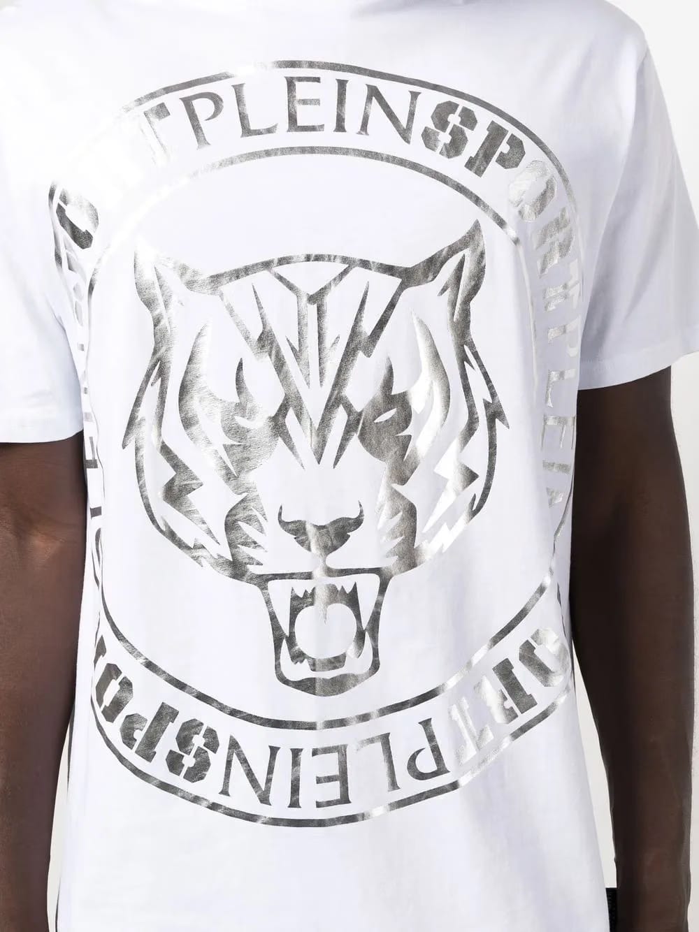 tiger-head logo-print T-Shirt