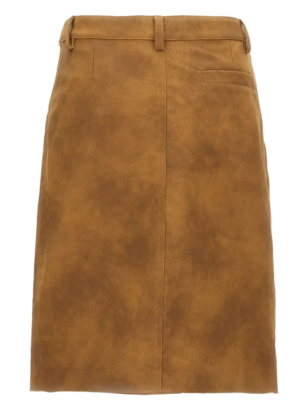 crystal-flower wrap skirt