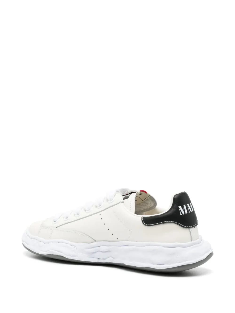 Charles lace-up leather sneakers