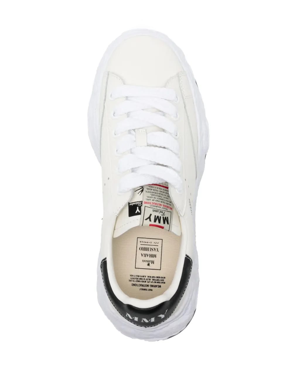 Charles lace-up leather sneakers