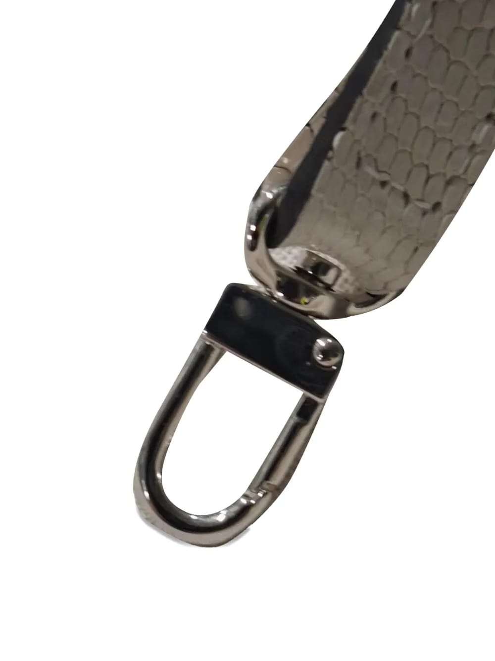 snakeskin-effect crossbody bag