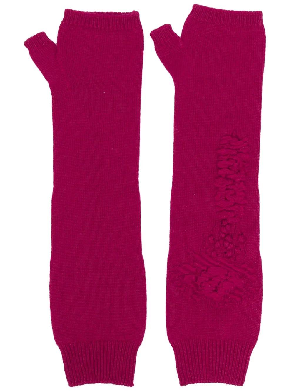 cashmere fingerless gloves