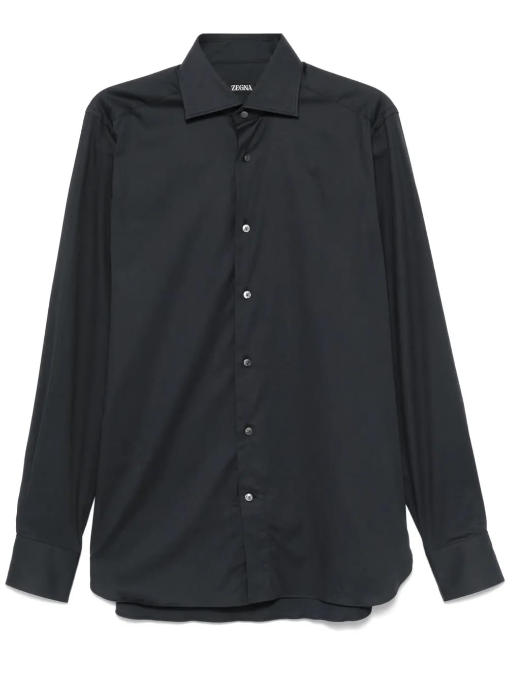 gabardine-weave shirt