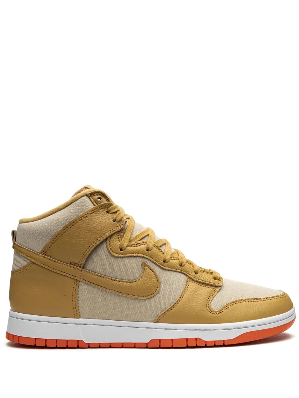 Dunk High "Gold Canvas" sneakers