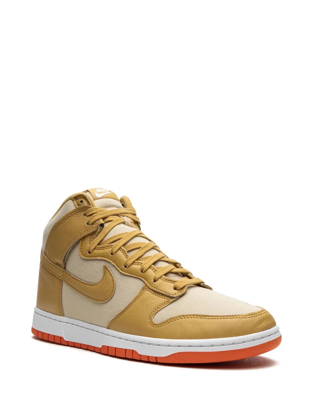 Dunk High "Gold Canvas" sneakers