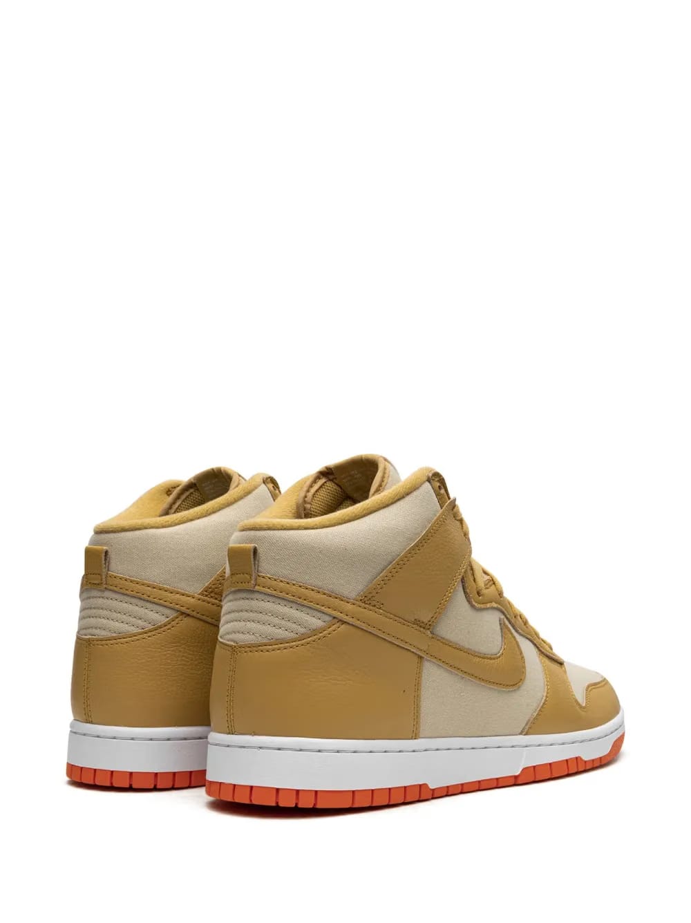 Dunk High "Gold Canvas" sneakers