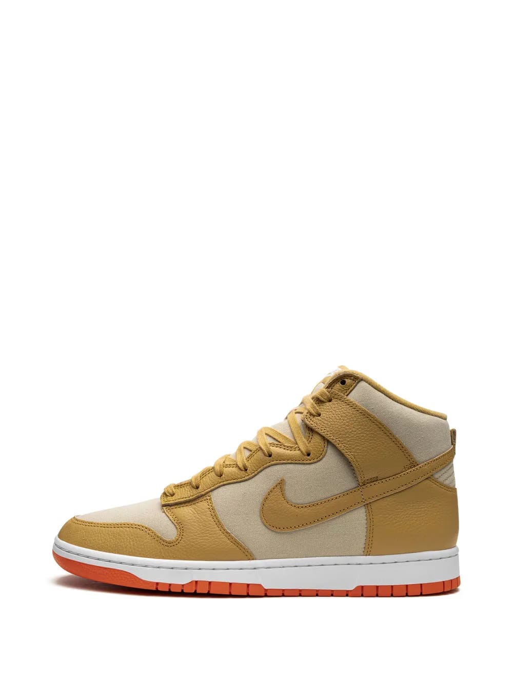 Dunk High "Gold Canvas" sneakers